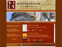 Tablet Screenshot of northboroughtrails.org